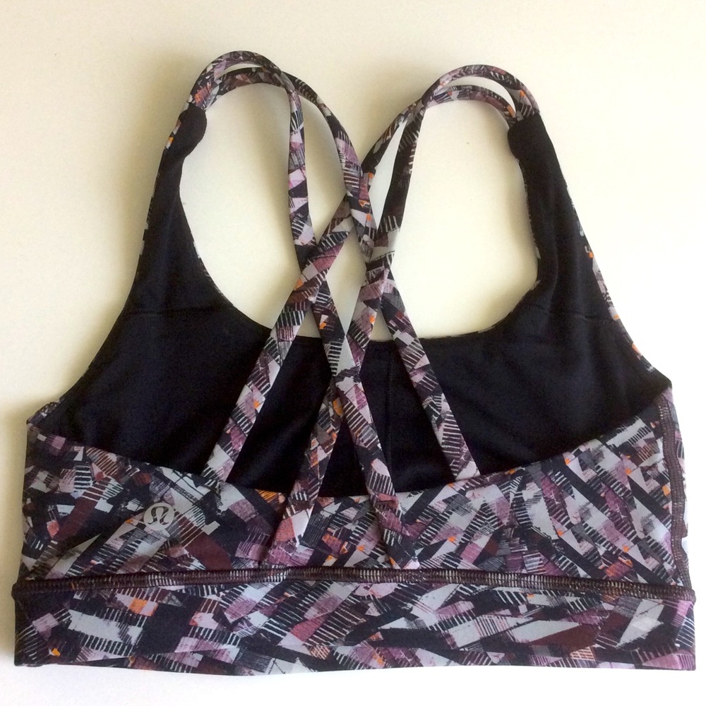 Lululemon Strappy Sports Bra Sz 4